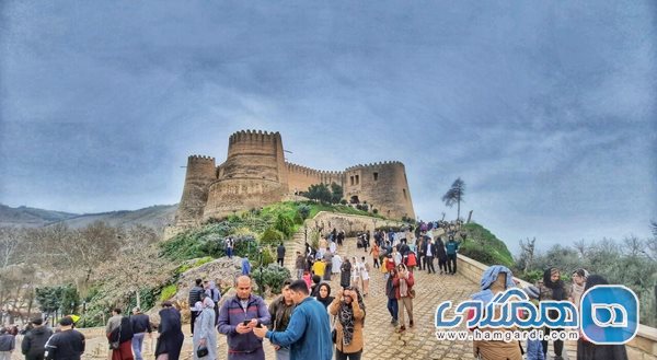 حضور گردشگران نوروزی در قلعه فلک الافلاک لرستان 6