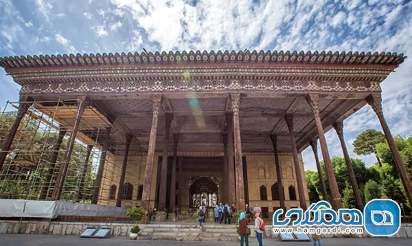 کاخ چهل ستون اصفهان زیبا