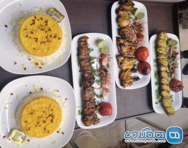 منو و تخصص های باغ رستوران ریحانه