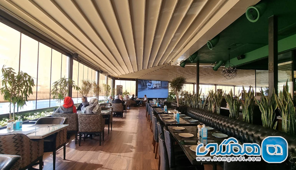 فضاسازی و امکانات کافه رستوران ربلان
