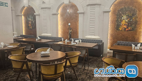فضاسازی و امکانات کافه رستوران سرآشپز کرج