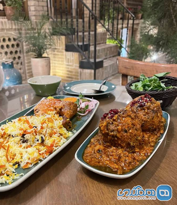 منوی متنوع کافه رستوران مرشدی با غذاهای سنتی