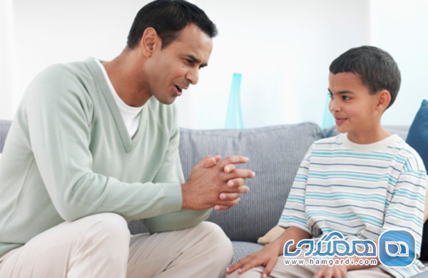 حفظ آرامش و استفاده از زبان متناسب با سن کودک