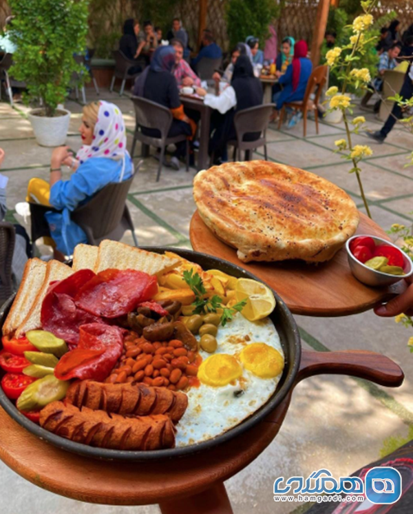 کافه ساباط: مقصدی محبوب برای صبحانه با سبک مدرن