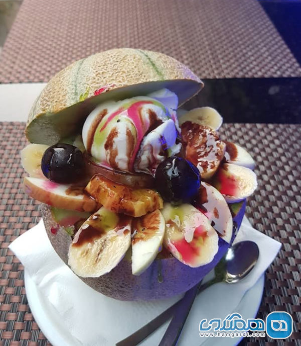منوی شیک و گلاسه