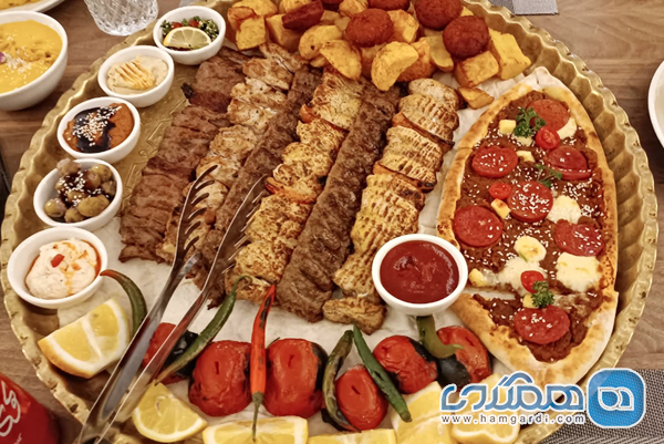 دسته بندی منو و غذاهای اصلی