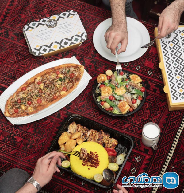 کترینگ و شعبه های وابسته