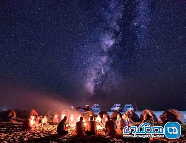 گشت شبانه و تجربه های فرهنگی (کمپ آتش و موسیقی محلی)