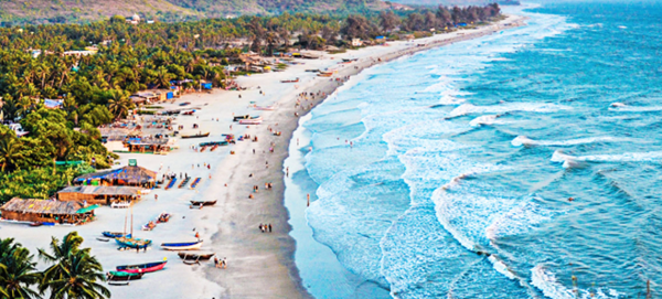 گوا شمالی (North Goa): تجربه انرژی بالا و دسترسی آسان