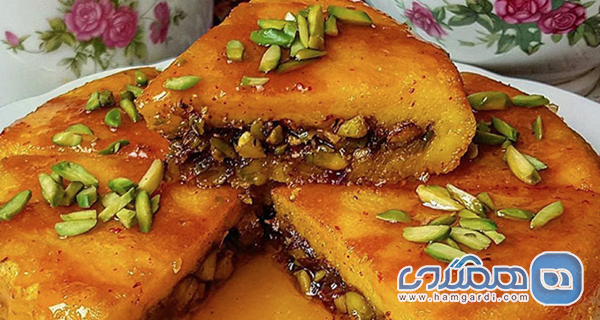 خاگینه دوشاب (قیقاناخ)؛ شیرینی گرم آذربایجان