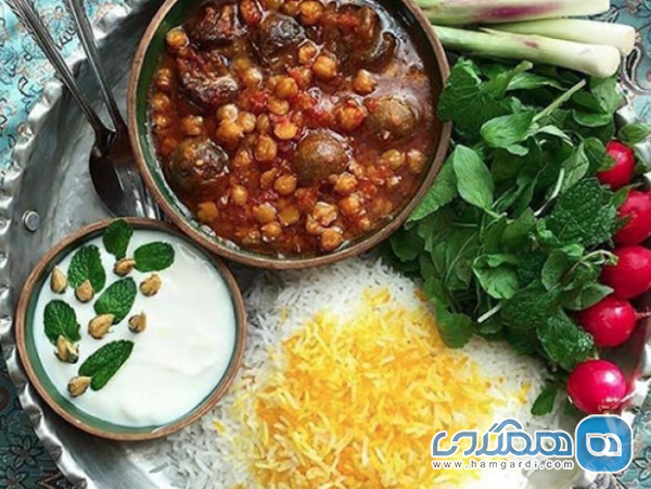خورشت قیمه نخود (تمایز آشپزی یزدی)