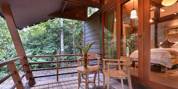 سوکا رینفارست لاج (Sukau Rainforest Lodge - SRL)