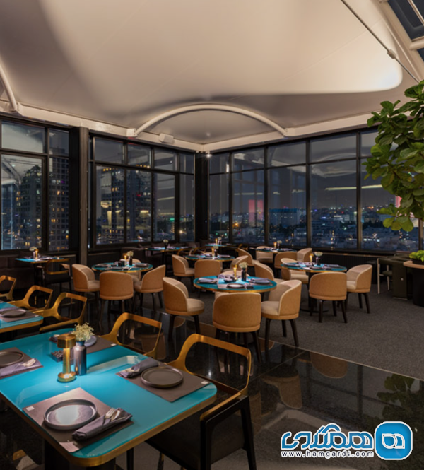 کافه سان ست و اسکای لانژ؛ بر فراز هتل اسپیناس پالاس