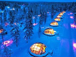 زمستان زیبای فنلاند را در این ویدئو ببنید!