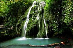 آبشار کبودوال در سرزمین آبشارها | تنها آبشار تمام خزه ای دنیا
