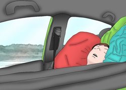 معرفی بهترین روش های خوابیدن در ماشین هنگام مسافرت در جاده ها