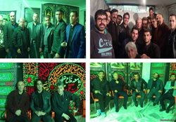 چهره های معروف ایرانی در مراسم عزاداری محرم + عکس !!