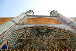 مسجد جامع یزد، مناره هایی بر فراز بادگیر ها