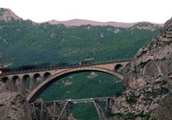 پل ورسک، شاهکاری در راه آهن سراسری با شهرتی جهانی