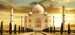تاج محل هند | زیباترین بنا در عجایب هفتگانه جدید جهان