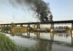 چرا پلی تاریخی در آتش سوخت؟!