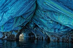 زیباترین غار مرمرین دنیا | معرفی غار مرمرین دریاچه کاررا