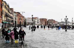 گردشگری در ونیز با وجود سیلاب های اخیر ادامه دارد