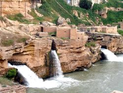 بازگشایی اثر ثبت جهانی شده آبشارهای شوشتر به روی گردشگران