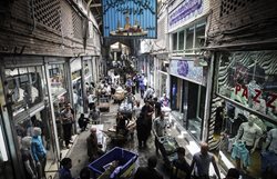 وضعیت سقف بازار آهنگران تهران خطرناک است