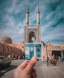 نمادها و نشانه ها در مسجد جامع یزد + تصاویر