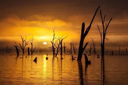 درخشش طلوع خورشید ویکتوریای استرالیا + تصویر