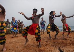 شکار جشن و پایکوبی در غنا