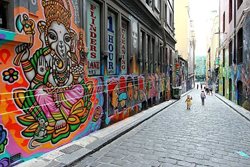 به تماشای هنر خیابانی ملبورن بروید