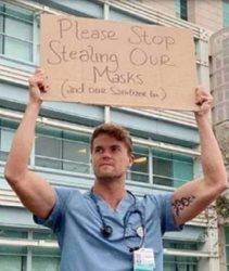 درخواست عجیب پرستار بیمارستان کالیفرنیا از مردم! + عکس