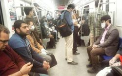 وضعیت متروی تهران پس از تعطیلات نوروز! + عکس