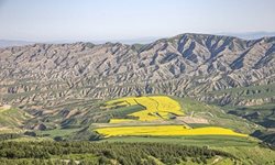 نمونه ای از نقاشی زیبای طبیعت در خراسان شمالی + تصاویر