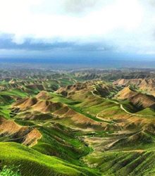 گوشه ای از زیبایی های ترکمن صحرا + عکس