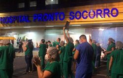 اعتراض پرستاران در برزیل به کمبود تجهیزات + عکسها