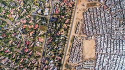 دو بافت فقیرنشین و ثروتمند در آفریقای جنوبی + عکس