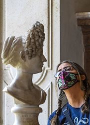 تصاویری از بازگشایی موزه های ایتالیا