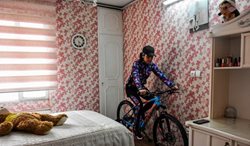 زندگی ورزشی ملی پوش دوچرخه سواری + عکسها