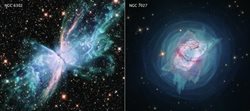 شکار تصویر دو سحابی زیبا با تلسکوپ فضایی "هابل" + عکس