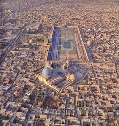 تصویر هوایی دیدنی از اصفهان