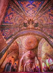 شاهکاری معماری ایرانی در مسجد نصیرالملک + عکس
