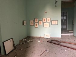 گالری و موزه های بیروت با خسارات شدید مواجه شدند
