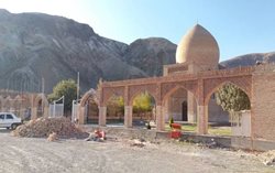 پایان ساخت دیوار ضلع ورودی سایت موزه چالدران