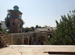 وضعیت مسجدی که وزیر خزانه داری مظفرالدین شاه آن را ساخت
