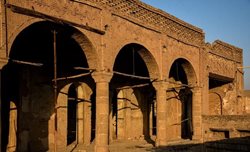 مرمت ناقص یک خانه تاریخی در اهواز + عکسها