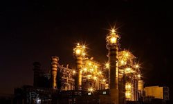 تصاویری از نیروگاه سیکل ترکیبی پارس جنوبی