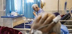 وضعیت حاد کرونا در بیمارستان سینا شهرستان کارون + تصاویر